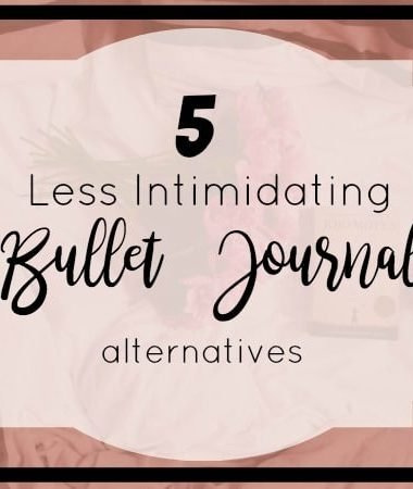 Bullet Journal Alternatives