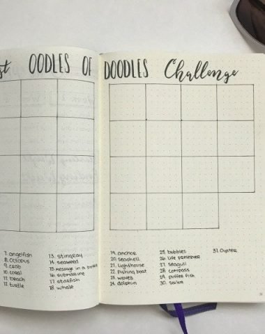 Join the August Oodles of Doodles Challenge