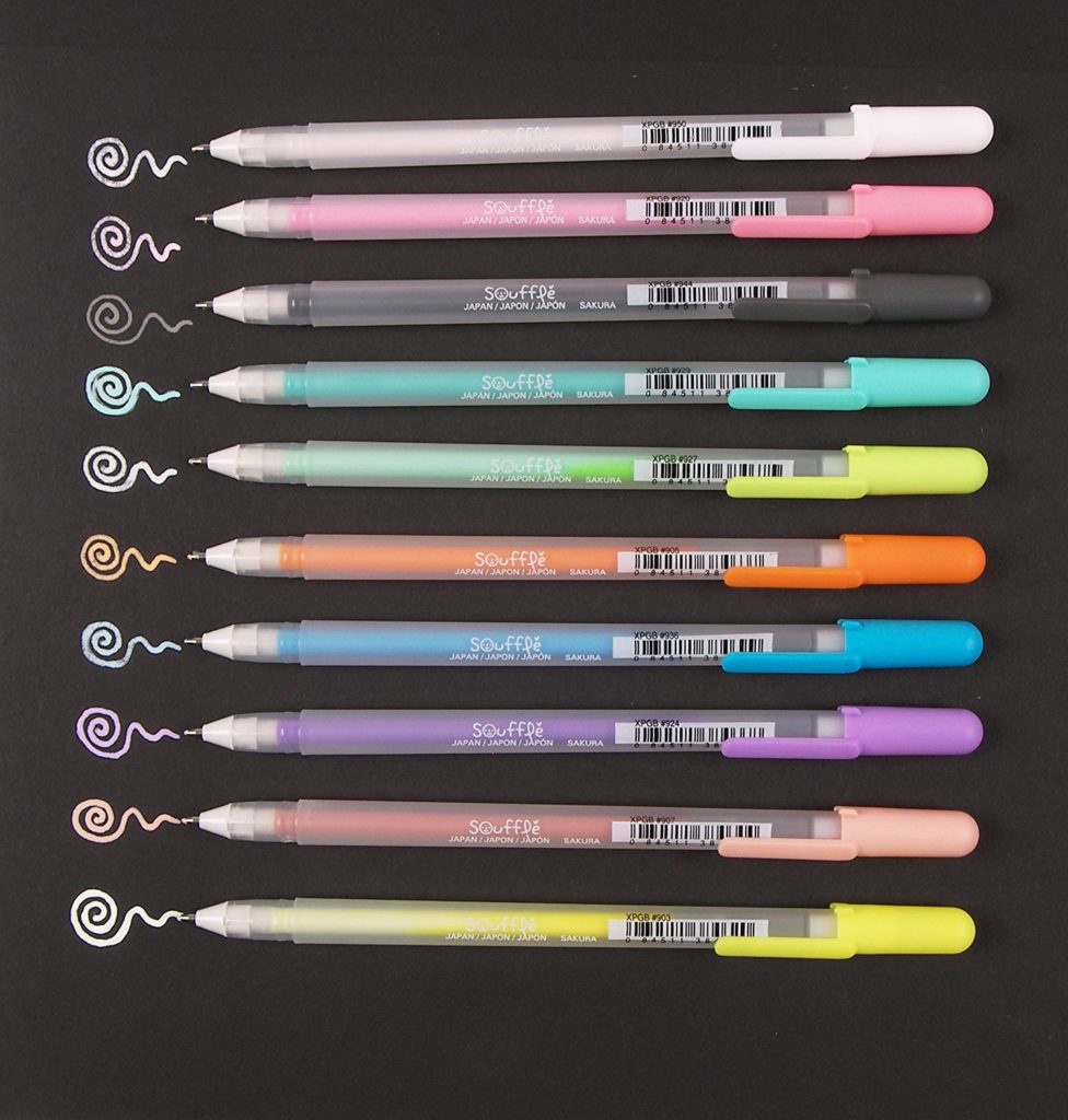 High Quality Pastel Gel Pens for your bullet journal, planner, or scrapbook