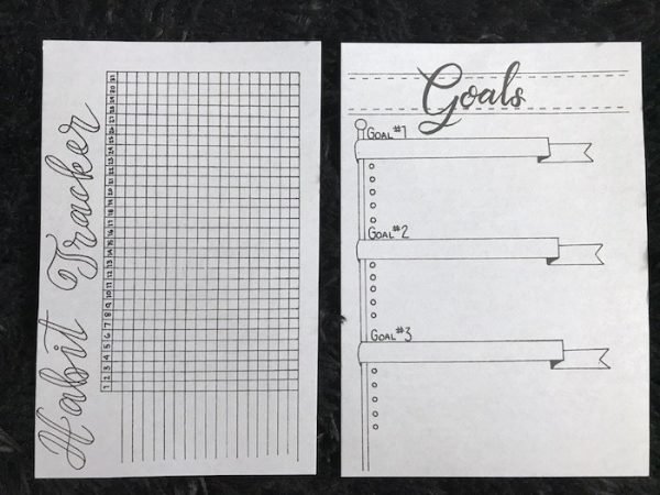 October Bullet Journal Setup: Free Printable ⋆ The Petite Planner