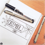 15 Christmas Bullet Journal Layout Ideas + FREE Printable Christmas ...