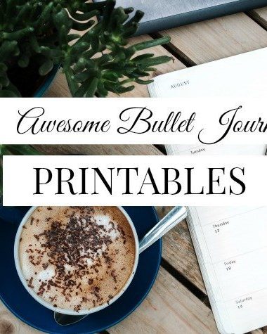 27 Free Bullet Journal Printables for 2018