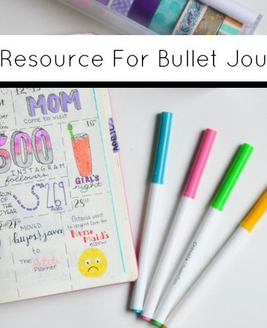 The Number 1 Resource to Take Your Bullet Journal to the Next Level
