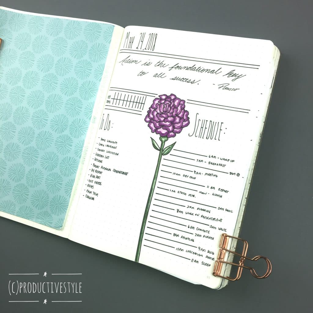 5 Quick Bullet Journal Layouts for When You Have No Time to Plan