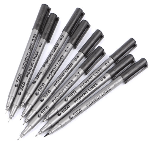 Cheap Fineliner Pens for Your Bullet Journal