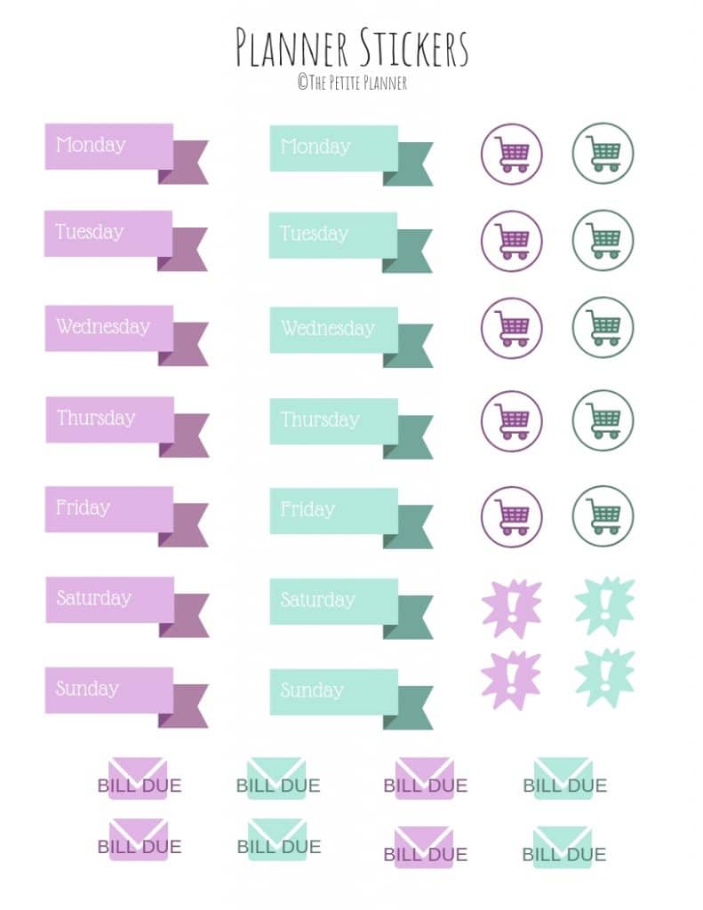 Planner Stickers Made Easy with Canva