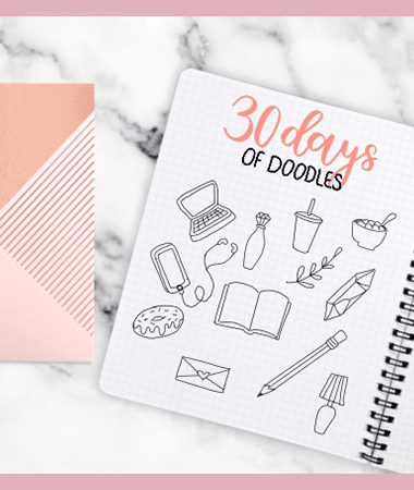 Learn to Doodle in 1 Month: 30 Days of Bullet Journal Doodles