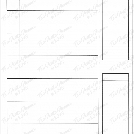 5 Printable Bullet Journal Weekly Layouts Bundle ⋆ The Petite Planner