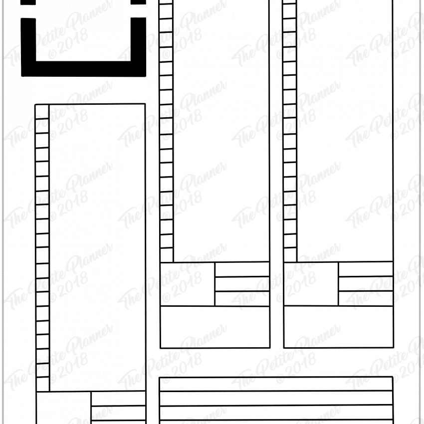 5 Printable Bullet Journal Weekly Layouts Bundle ⋆ The Petite Planner