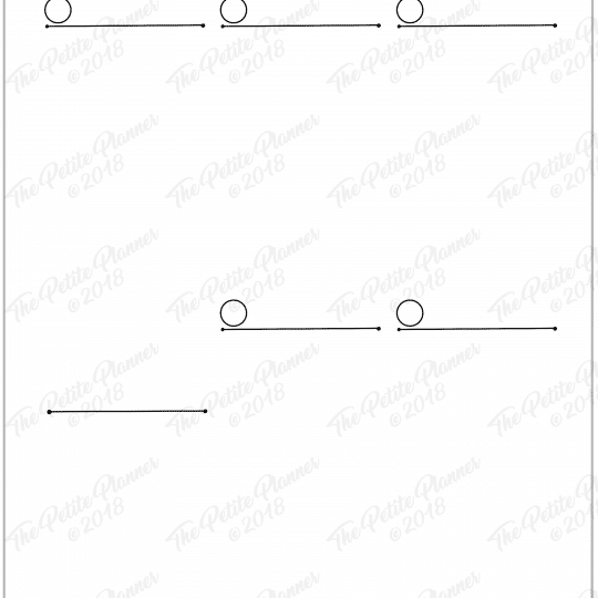 5 Printable Bullet Journal Weekly Layouts Bundle ⋆ The Petite Planner