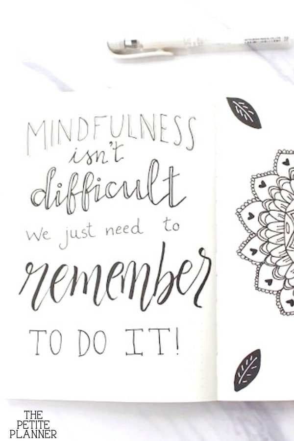 Quote about mindfulness