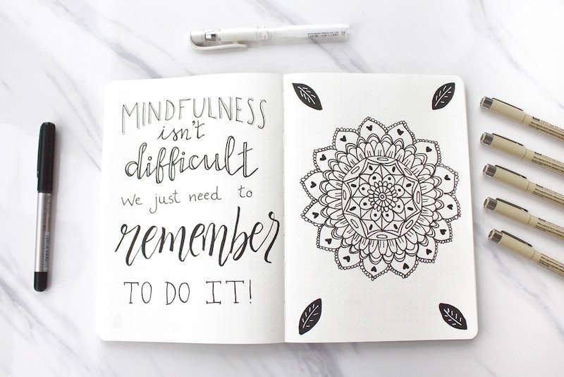 How to Be More Mindful with a Doodling Practice