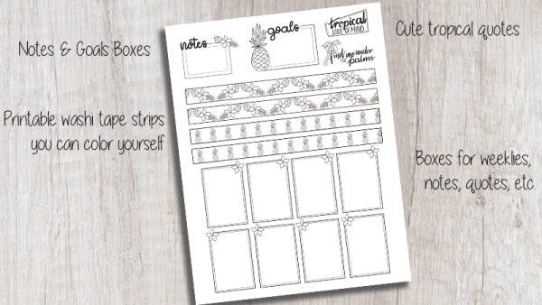 May 2019 Printable Bullet Journal Kit ⋆ The Petite Planner