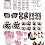 Chic Fashion Planner Stickers ⋆ The Petite Planner