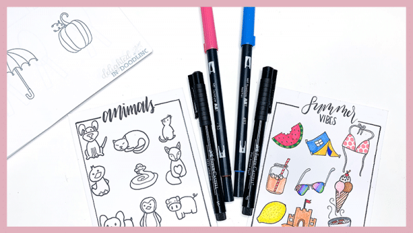 Doodle Guide How to Doodle: Beginner's Guide ⋆ The Petite Planner