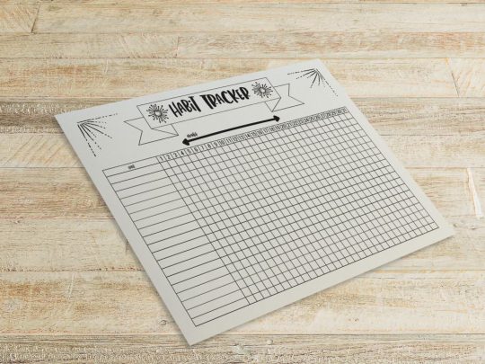 21 Free Printable Habit Trackers ⋆ The Petite Planner