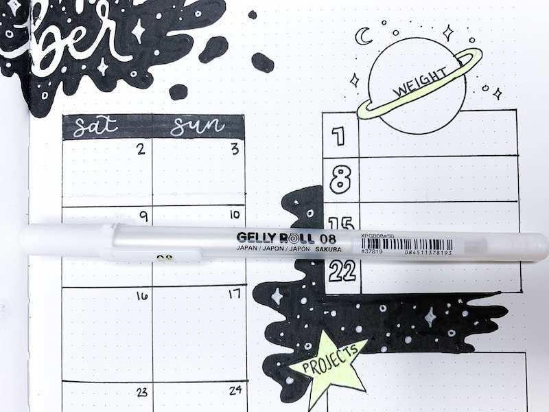 How to fix mistakes in your bullet journal
