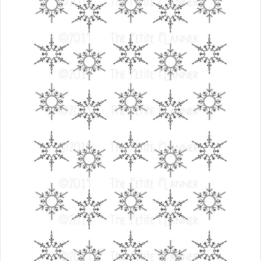 January 2020 Printable Bullet Journal Kit ⋆ The Petite Planner
