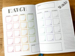 March Bullet Journal Ideas & Plan With Me ⋆ The Petite Planner