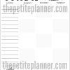 Printable October Planner Pages