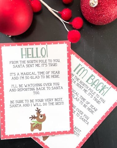 Printable Elf on the Shelf Letter