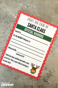 FREE Elf on the Shelf Naughty Letter Printable (w/ Nice Too!)