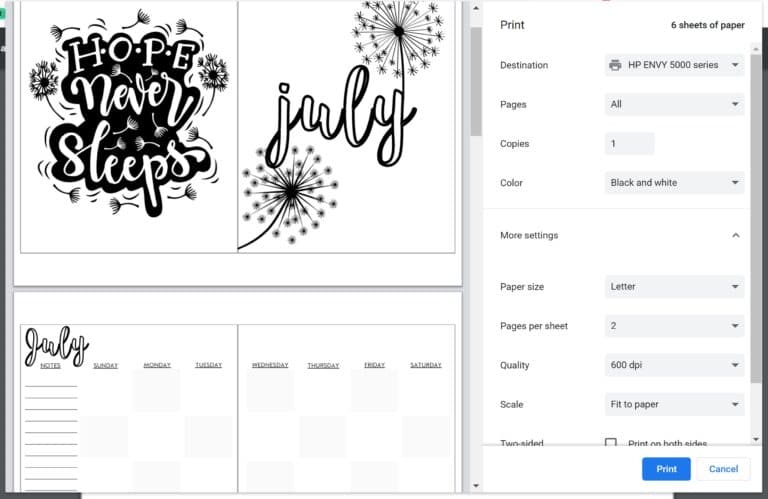 December Bullet Journal Themes (&amp; FREE Printable Setup!)