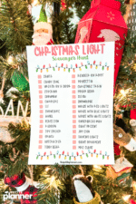 Christmas Light Scavenger Hunt Printable for All Ages
