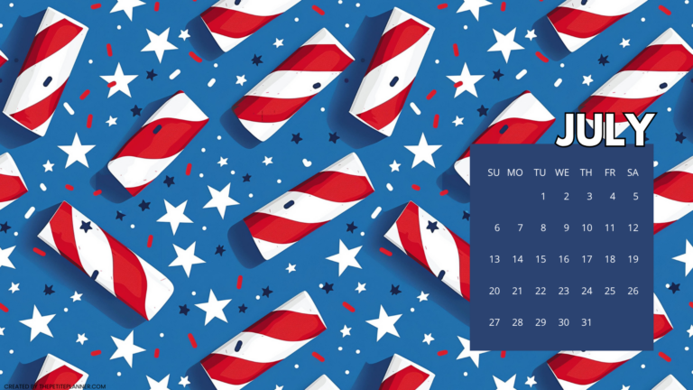 Free July Background & Wallpaper for Your Computer!