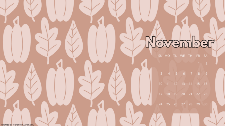 November Wallpaper for Desktop (Free Downloads!)