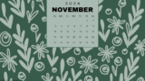 November Wallpaper for Desktop (Free Downloads!)