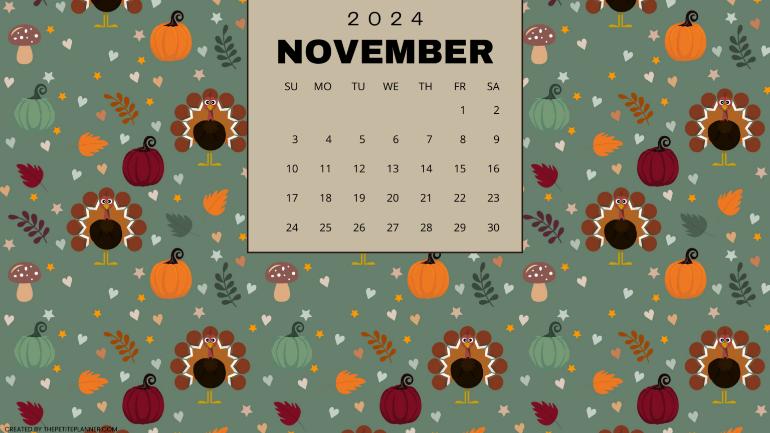 November Wallpaper for Desktop (Free Downloads!)