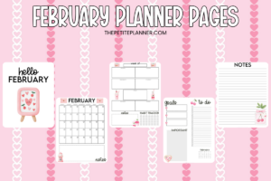 Feb Task List.pdf Free February Planner Printables (Calendar, Habit Tracker & More!)