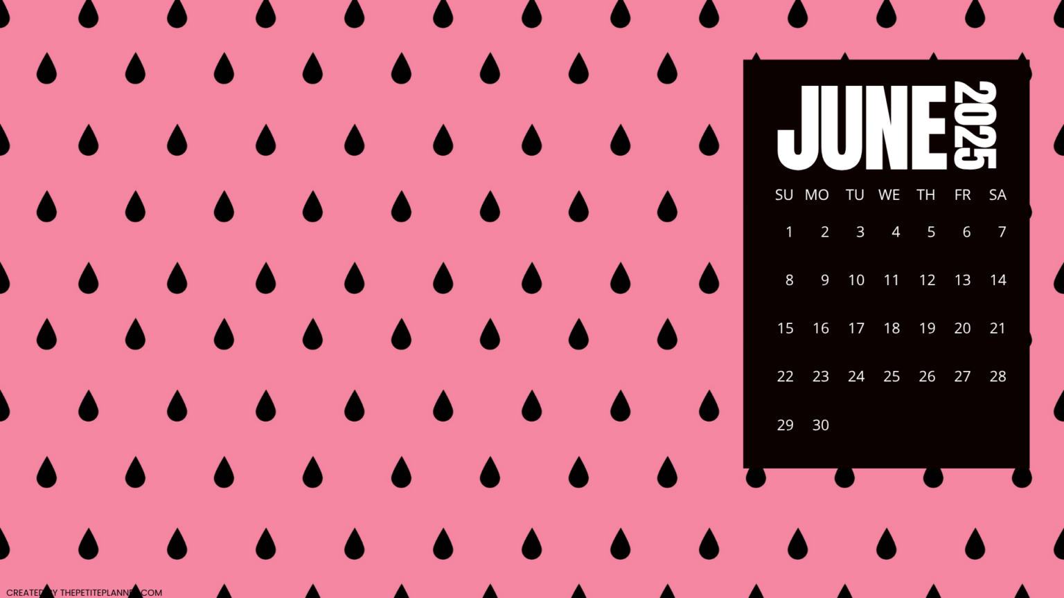Free June Desktop Wallpaper for Desktop
